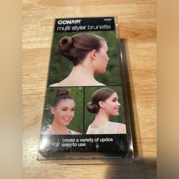 New in box Conair brunette updo 6 piece set. Brand new in box. Great for prom - Picture 1 of 4